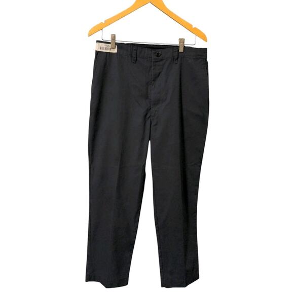Navy Blue 35-36 Pants Industrial Work Uniform Elastic Waistband REED Flex 852P H - Picture 1 of 10